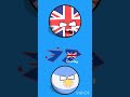 Las Malvinas 👍 - AmbienteBall #countryballs #malvinas #humor #shorts #polandball