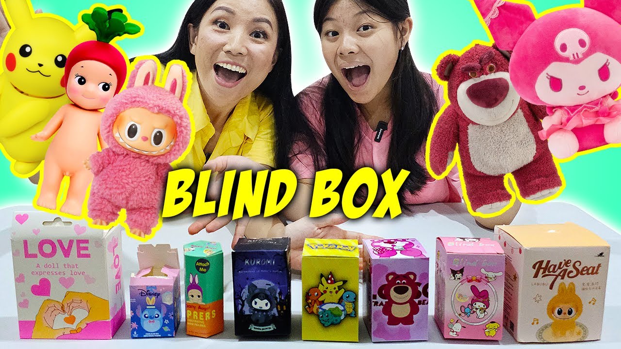 Borong Unboxing Blind Box Viral Youtube