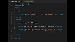 ASMR Coding a Simple Guessing Game in JavaScript