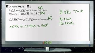 Deductive Reasoning: Examples (Basic Geometry Concepts)