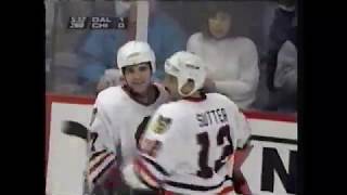 Joe Murphy Goal April 2, 1995 Blackhawks Stars