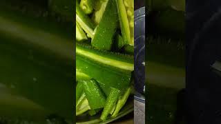 Okra fry😋(Lady finger/bhendi bhaja)#mykitchengarden🏡#villagelifestyle#naturelovers🌲#food