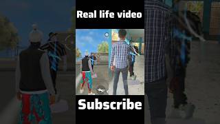 Real life  ( Telugu character ) free fire max #shorts #viral_video #real #foryou #freefire