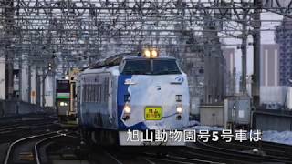 ラストランin札幌駅　旭山動物園号　2018年3月