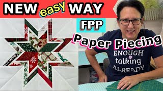 NEW WAY Foundation Paper Piecing FPP Quilt Block Technique