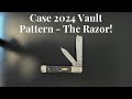 The Case Knives 2024 Vault Pattern is here…and it’s the razor 😳