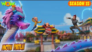 Motu Patlu Dragon Hunter | Motu Patlu | Full Episode - Season 15 | Wow Kidz