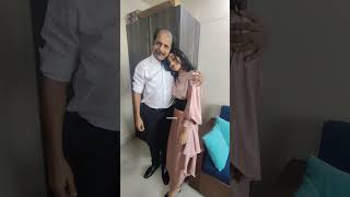 papa Touqeer with Sumbul bitiya