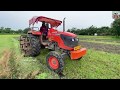 Kubota MU5501 Diesel average test on roter