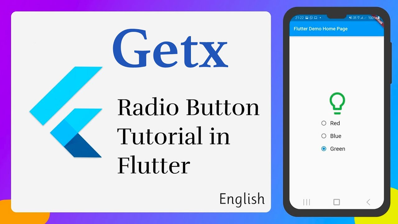 Flutter Getx Radio Buttons | Toggle Select | State Management - YouTube