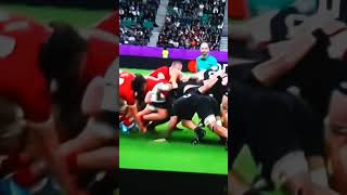Match des all black contre le Canada (coupe du monde de rugby 2019)