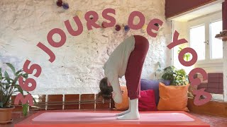 Yin : flexions avant, relâchement de la colonne et du dos | S01E360 | 365 Jours de Yoga avec Marie 🧘