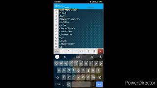 How to write a HTML code to make a restaurant menu