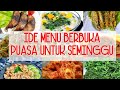 IDE MENU BERBUKA PUASA UNTUK SEMINGGU || Part 2