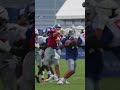 Training camp highlights: hot day, heated competition 🔥 #shorts #nfl #newyorkgiants #trainingcamp