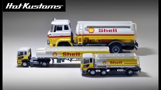 Tomica TLV With TomyTec N Scale Shell Tanker Truck Unboxing