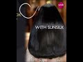 make your everyday look extra shiny with sunsilk black shine