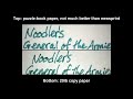 noodler s general of the armies