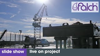 live on project show - falch water jetting - www.falch.com