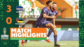 HIGHLIGHTS | Cape Verde 🆚 Mozambique #TotalEnergiesAFCON2023 - MD2 Group B