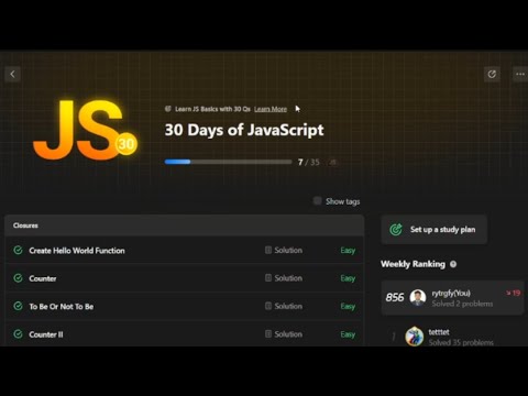 Javascript 30 Days Javascript Challenge Memorize Question No 2623