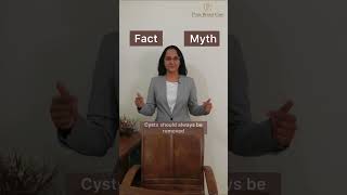 Breast Cysts - Myths and Facts | Breast Cancer | Dr.Pranjali Gadgil #Shorts