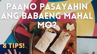 Paano pasayahin ang babaeng mahal mo? 8 Tips