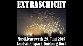 EXTRASCHICHT 2019 - Musikalisches Höhenfeuerwerk Landschaftspark Duisburg-Nord