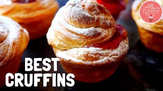 How to make Easy Cruffins | BEST CRUFFIN RECIPE EVER