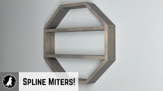 How to Build an Octagon Shelf // Octagon October Challenge // Woodworking