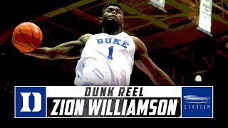 Zion Williamson Dunks: Every Slam From the First Half of Duke's 2018-19 Season |