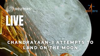 LIVE: India's Chandrayaan-3 attempts to land on the moon