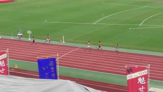 2017京都陸上選手権　男子4×400mリレー予選1組