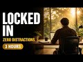 Hyperfocus Mode | 3 Hours of Deep Work Music for Ultra Concentration & Flow State