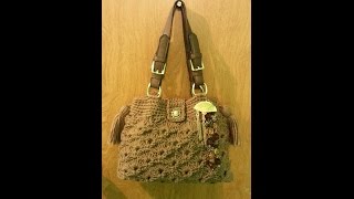 How to Crochet a Bag Pattern Tutorial - Beads and Buckles Bag