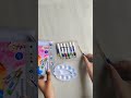 watercolour tubes unboxing only 50 rupees doms tube colour 6 shades shorts youtubesshort