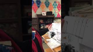 How to thread loopers on Bernette Airlock b64
