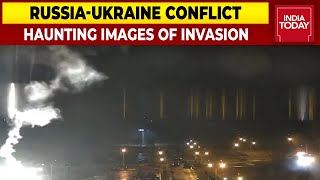 Explosions Rock Ukraine; Ukrainian Soldiers Killed | Haunting Images Of Russia's Invasion Of Ukraine