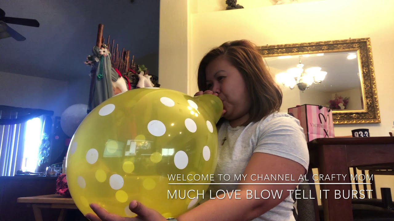 Blow To Burst With TheYellow Balloon Or B2P - YouTube