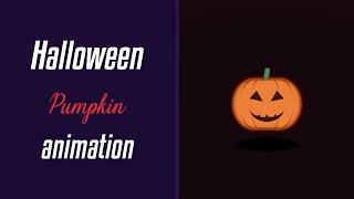 Halloween Pumpkin Animation | HTML & CSS | Halloween Series