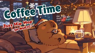 “Merry Merry Merry...🎄🎅”Capybara Coffee Time ☕️ Christmas Lo-fi Jazz HipHop / Study to Relax to...