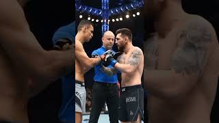 Cristiano Ronaldo vs Lionel Messi in UFC Fight