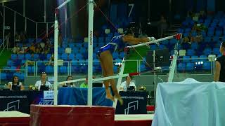 Sofia Valery - finale barres - Championnat de France Nat A 2022