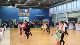 Jive Junior 1 Open  Latin Final Lev Belenkiy \u0026Elitsa Velinova Varna Christmas ball 27.11.22