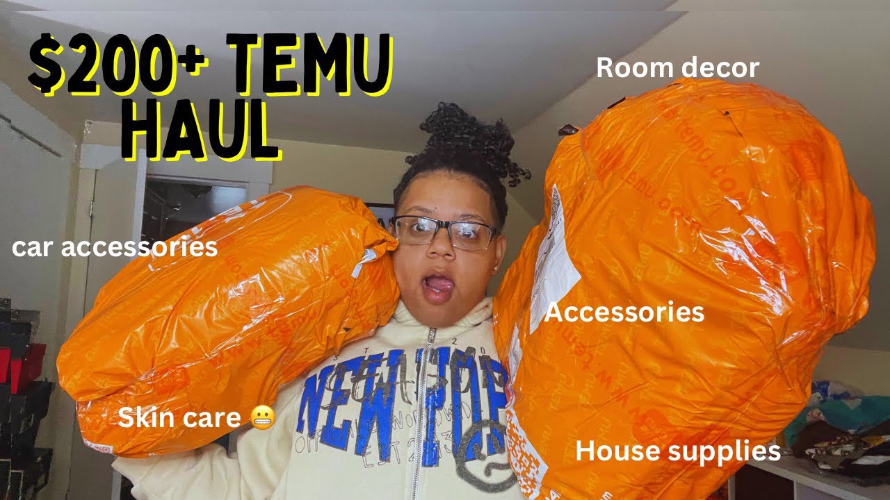 Huge Temu Haul Youtube