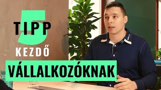 Tippek kezdő vállalkozóknak - Bártfai Balázs, Salesform.hu