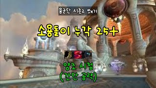 [우왕] 소용돌이 누각 25+, 폭군 파열 속박, 양조 시점(간단 공략)