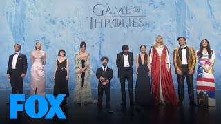 Game Of Thrones Cast Presents Supporting Actress In Limited Series Or Movie | EMMYS LIVE! 2019
