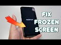 Nokia X100 How to fix frozen Screen