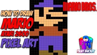 Pixel Art Mario Paint Bucket